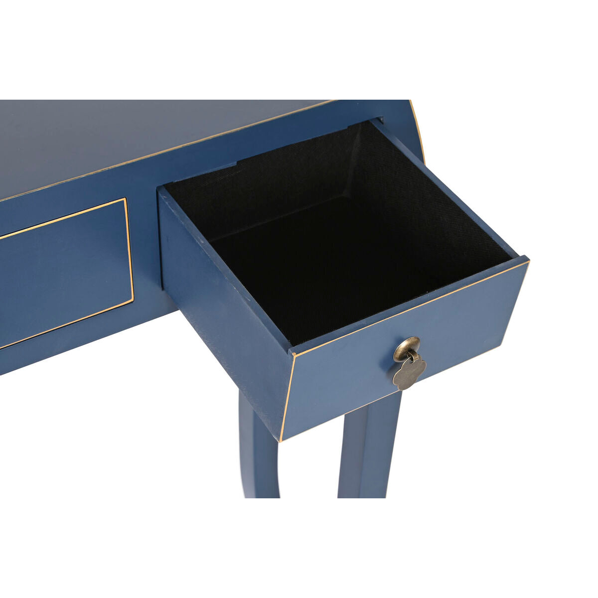 Console DKD Home Decor Blue Golden Fir MDF Wood 96 x 26 x 80 cm