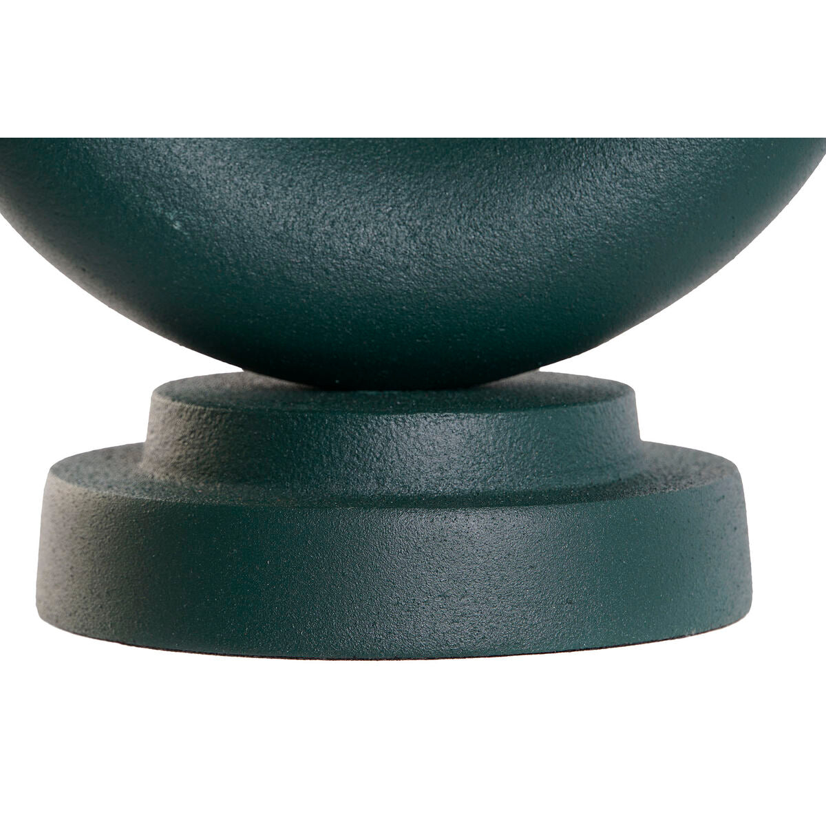 Vase Home ESPRIT Green Aluminium 18 x 13 x 19 cm (2 Units) Home ESPRIT