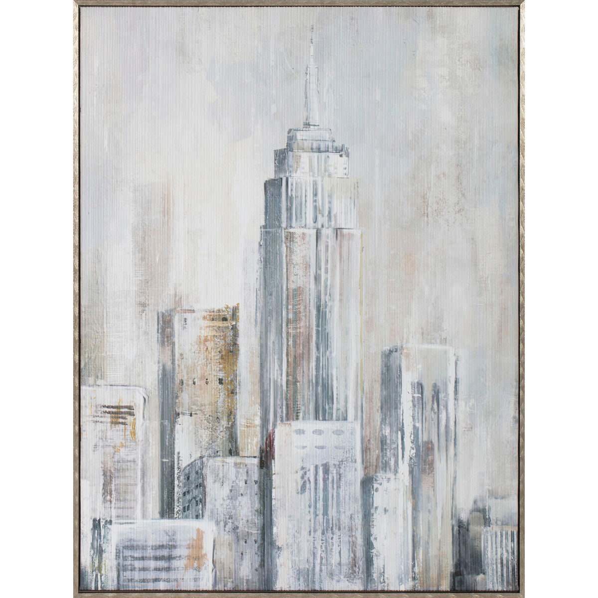 Painting Home ESPRIT New York Loft 60 x 2,4 x 80 cm (2 Units) Home ESPRIT