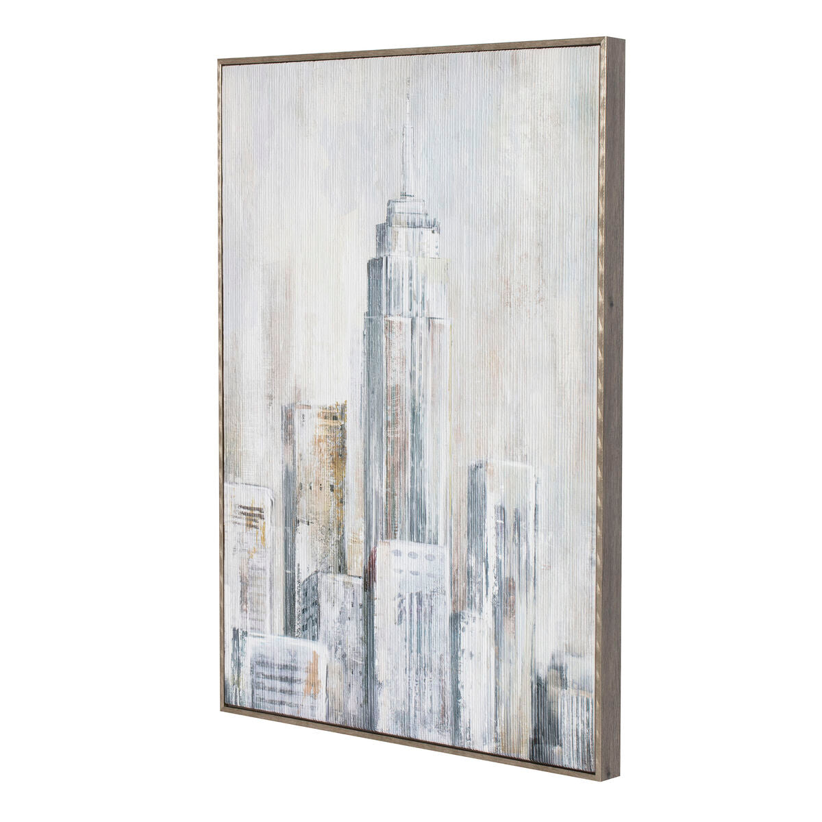 Painting Home ESPRIT New York Loft 60 x 2,4 x 80 cm (2 Units) Home ESPRIT