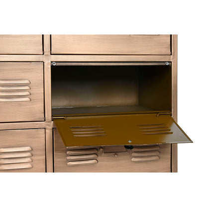 Chest of drawers Home ESPRIT Golden Metal Loft 78 x 34 x 70 cm Home ESPRIT