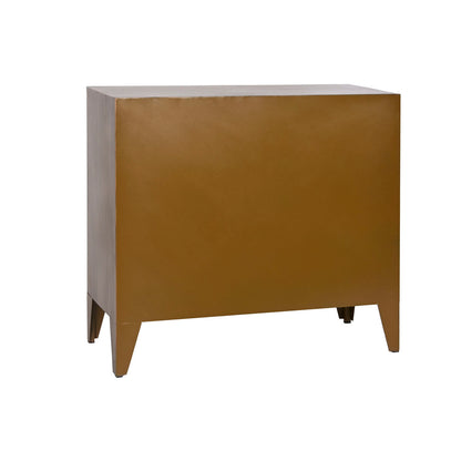 Chest of drawers Home ESPRIT Golden Metal Loft 78 x 34 x 70 cm Home ESPRIT