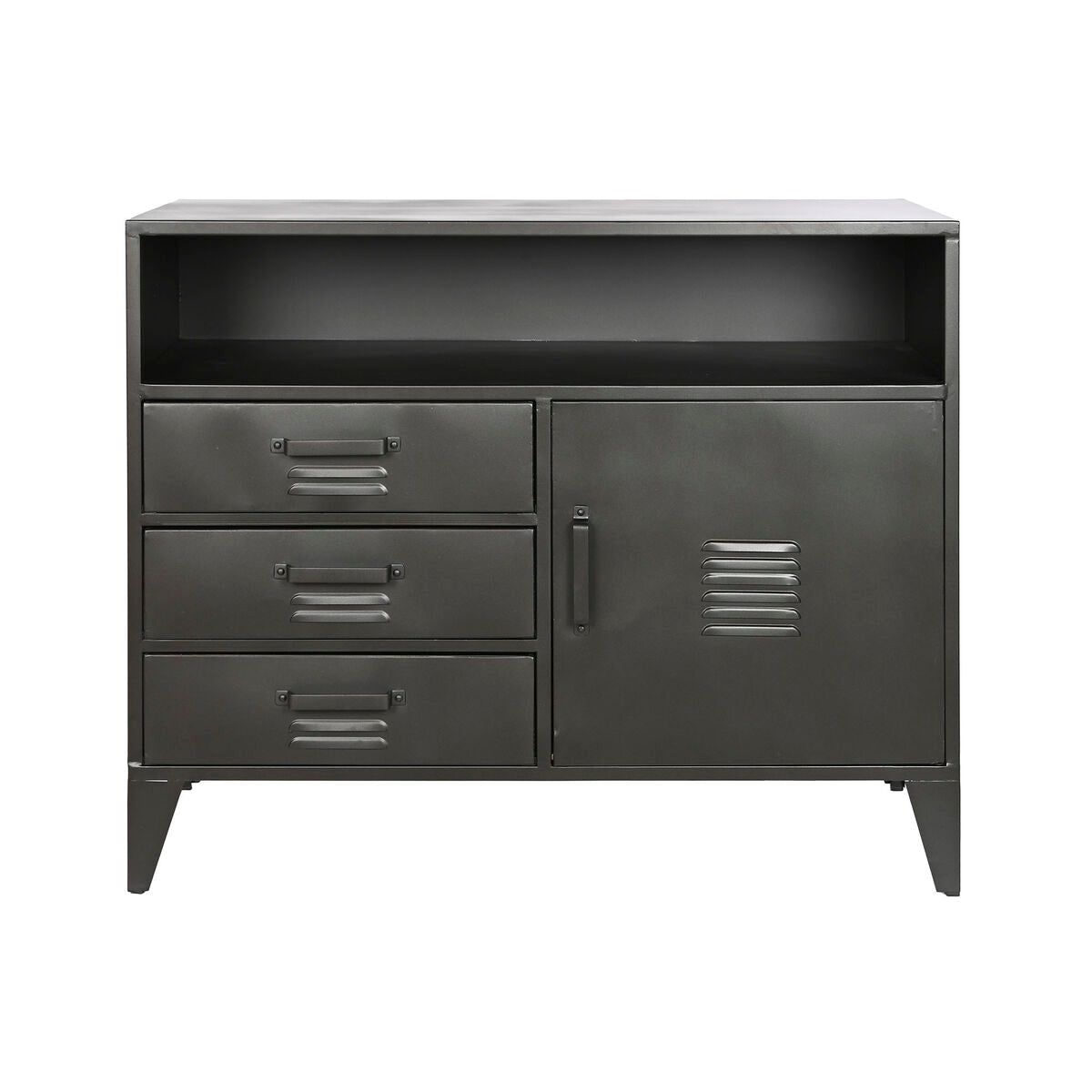 Sideboard Home ESPRIT Black 100 x 45 x 80,5 cm Home ESPRIT