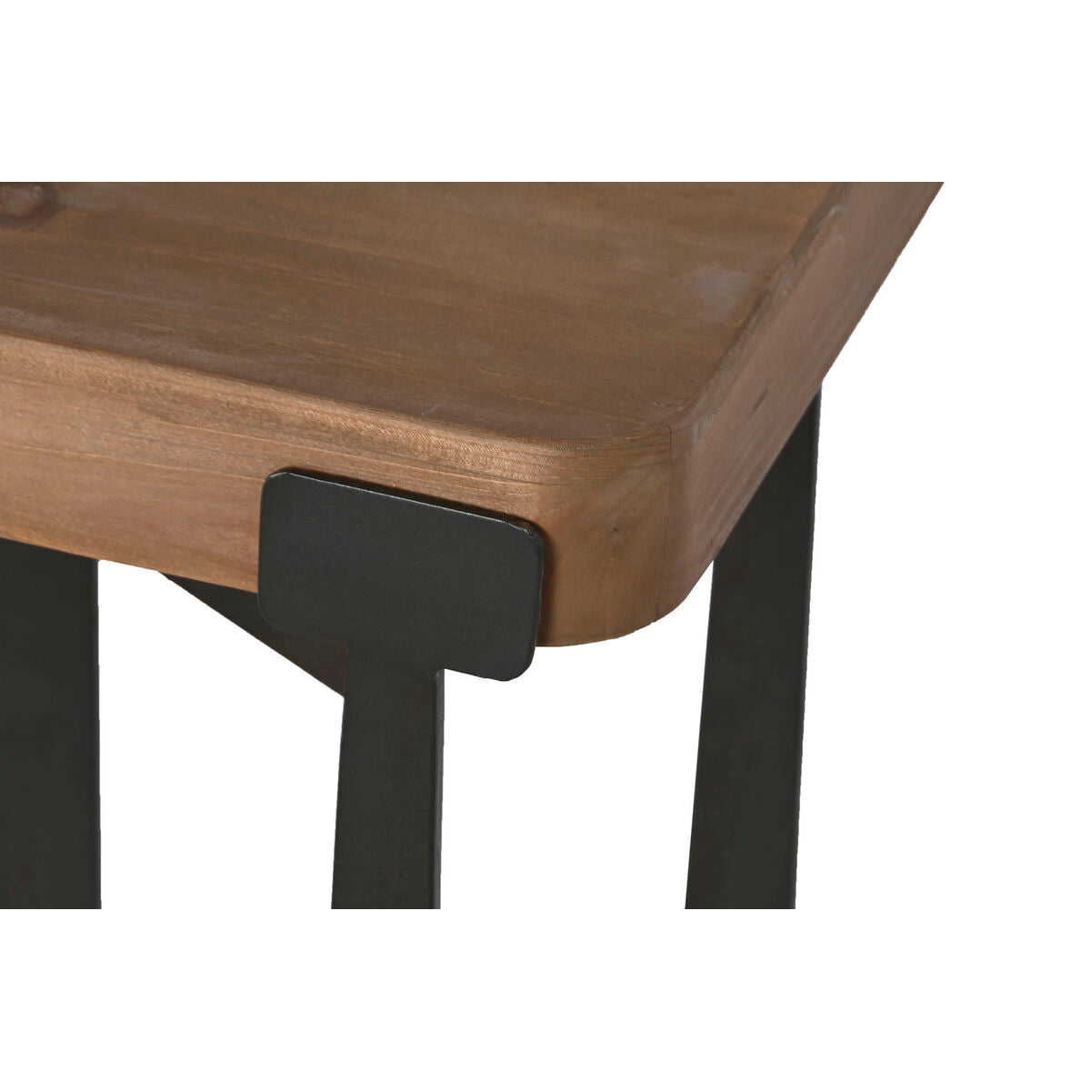 Set of 2 tables Home ESPRIT Brown Black 50 x 38 x 62 cm Home ESPRIT