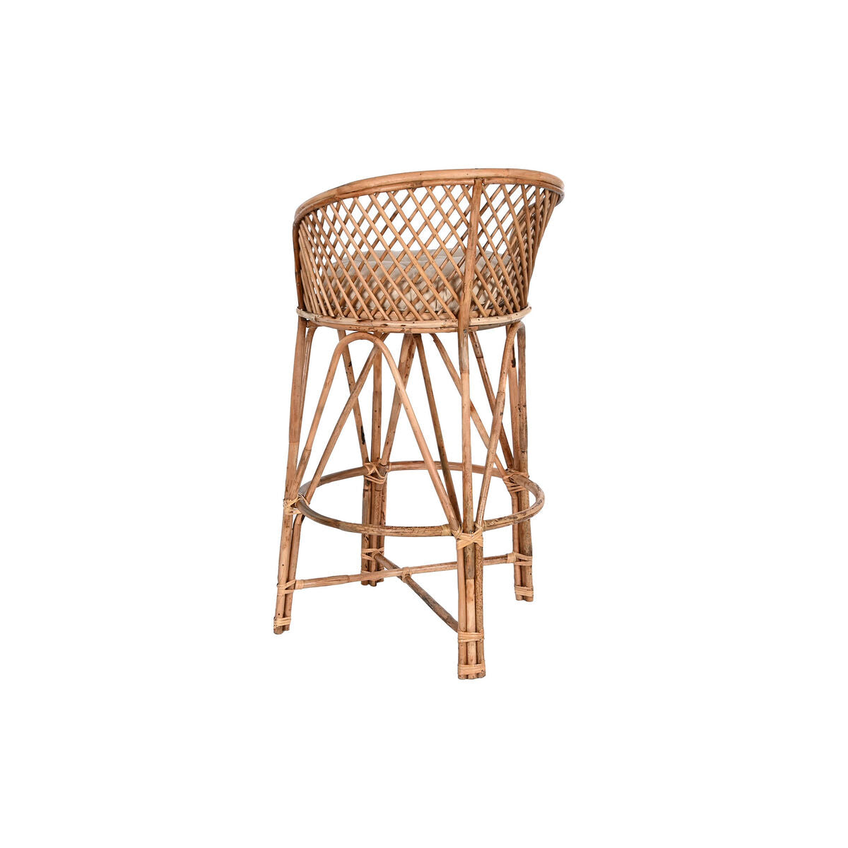 Stool Home ESPRIT Natural 55 x 50 x 100 cm Home ESPRIT