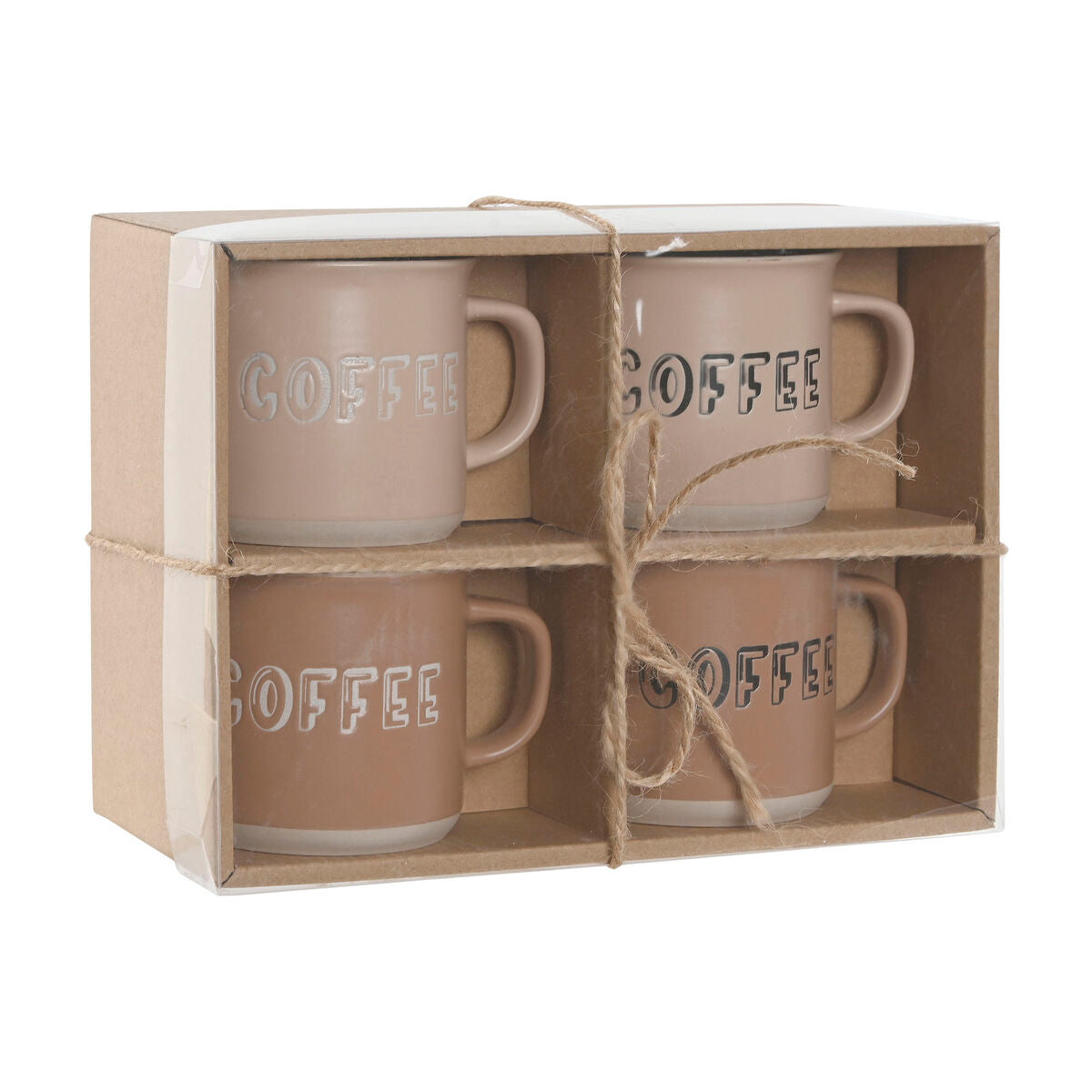 4 Piece Mug Set Home ESPRIT Multicolour Home ESPRIT