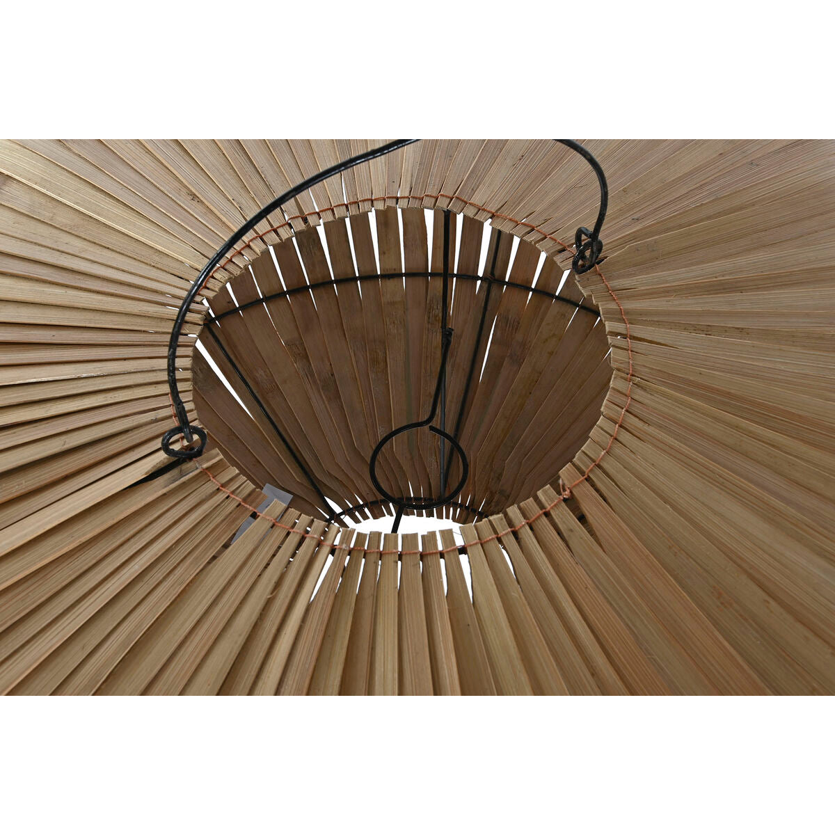 Lamp Shade Home ESPRIT Natural Bamboo 80 x 80 x 33 cm Home ESPRIT