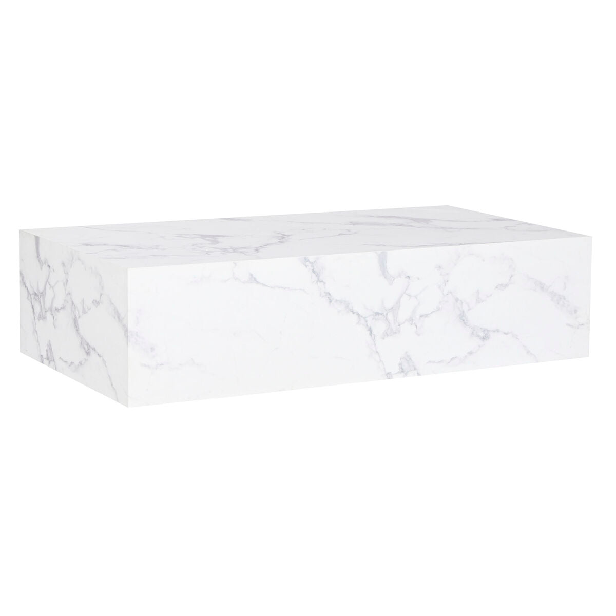 Centre Table Home ESPRIT White MDF Wood 120 x 60 x 35 cm Home ESPRIT