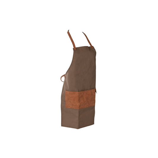 Apron Home ESPRIT Brown Green polialgodon 57 x 100 cm Home ESPRIT