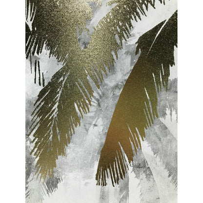 Painting Home ESPRIT Palms Tropical 150 x 4 x 90 cm (2 Units) Home ESPRIT