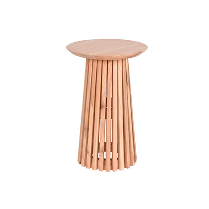 Small Side Table Home ESPRIT Natural Mindi wood 40 x 40 x 60 cm Home ESPRIT