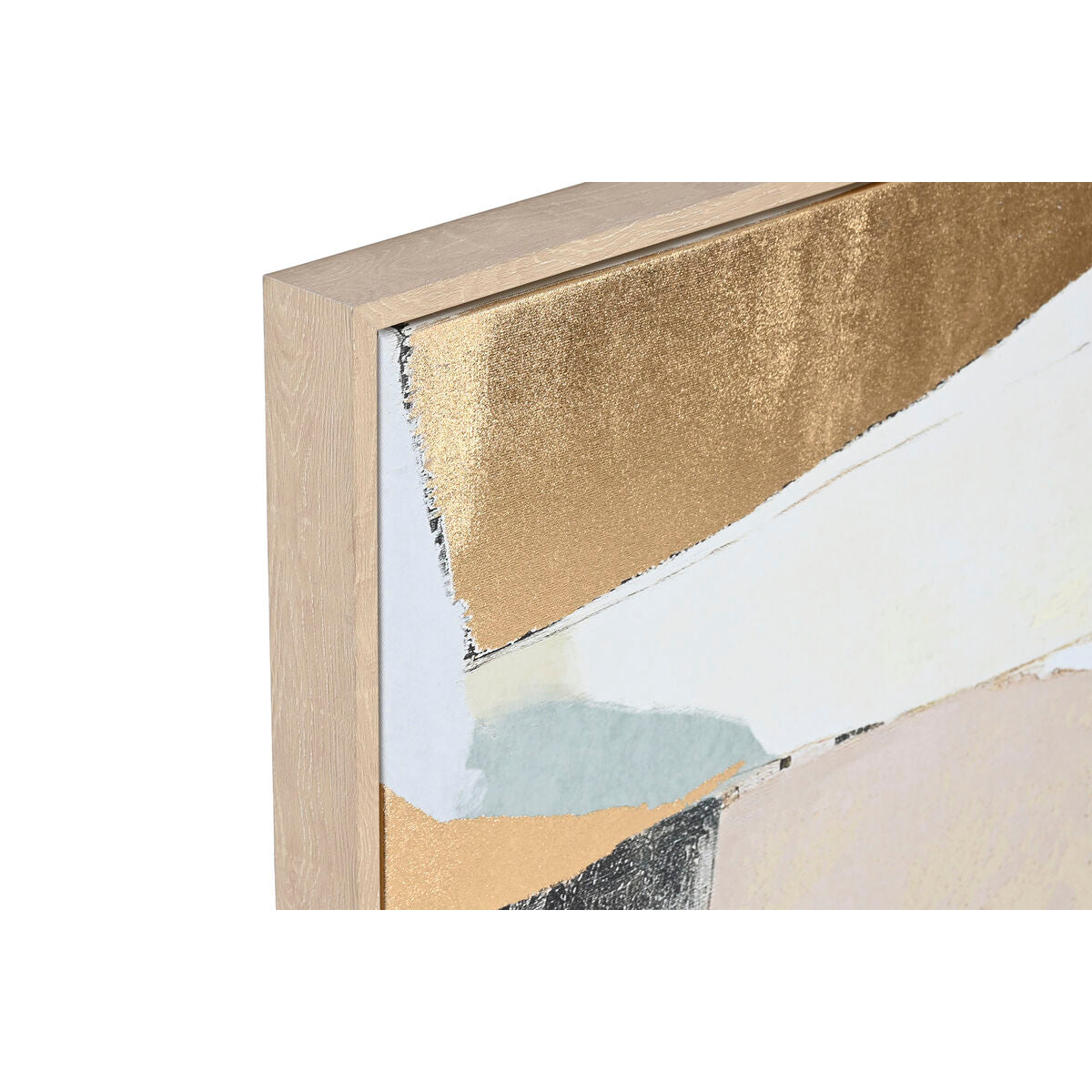 Painting Home ESPRIT Abstract Urban 83 x 4 x 83 cm (2 Units) Home ESPRIT