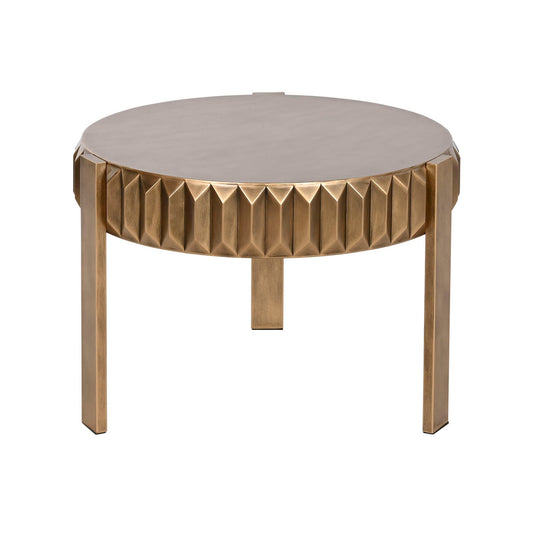 Small Side Table Home ESPRIT Golden Metal 62 x 62 x 50 cm Home ESPRIT