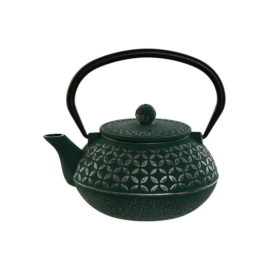 Teapot Home ESPRIT Black Green Stainless steel Iron 900 ml Home ESPRIT