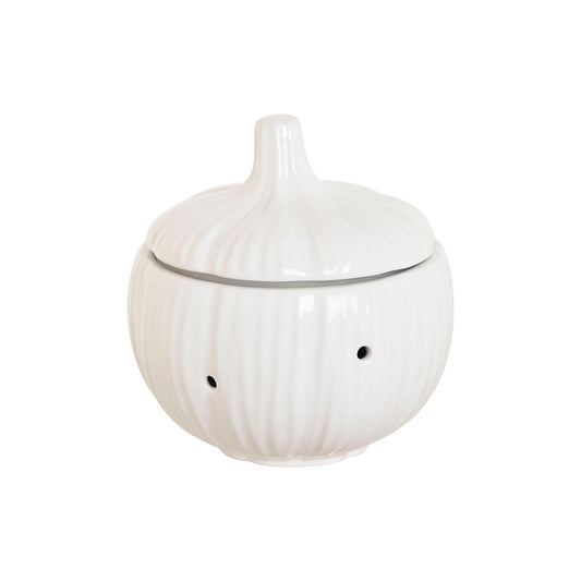 Tin Home ESPRIT White Silicone Stoneware Garlic ajos Home ESPRIT