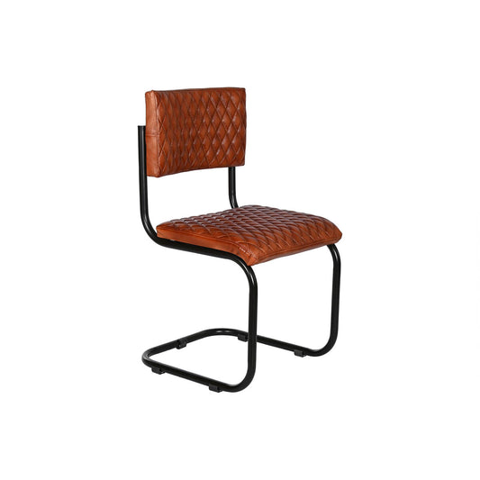 Chair Home ESPRIT Brown Black 47 x 50 x 88 cm Home ESPRIT