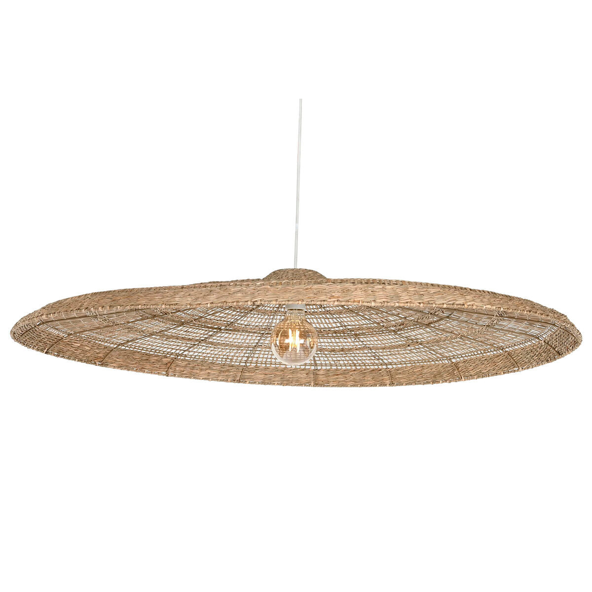 Ceiling Light Home ESPRIT Light brown 110 x 110 x 15 cm Home ESPRIT