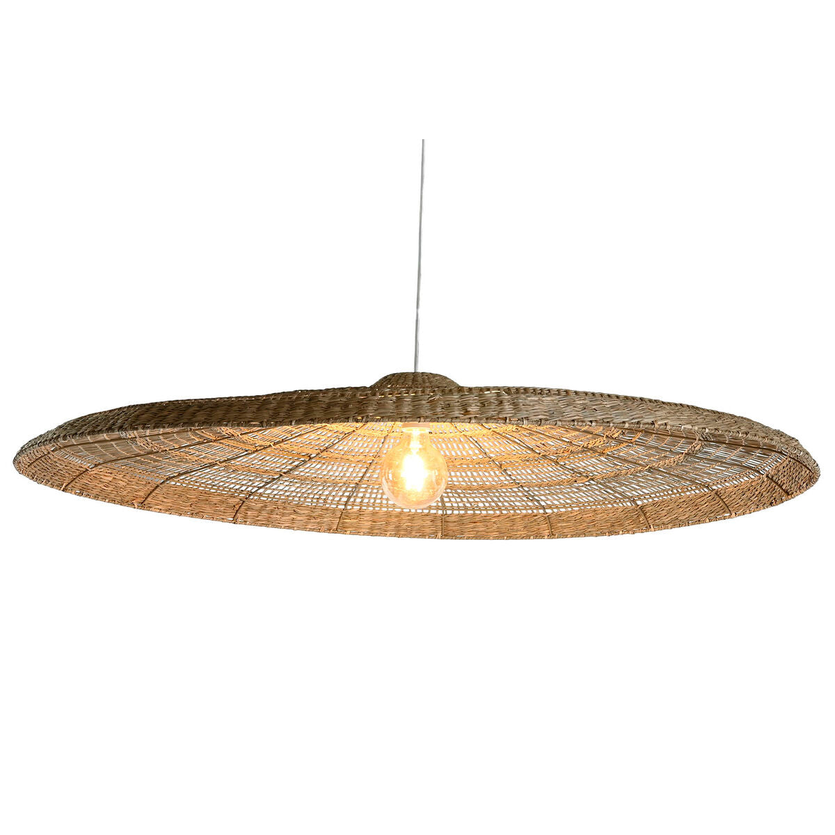 Ceiling Light Home ESPRIT Light brown 110 x 110 x 15 cm Home ESPRIT