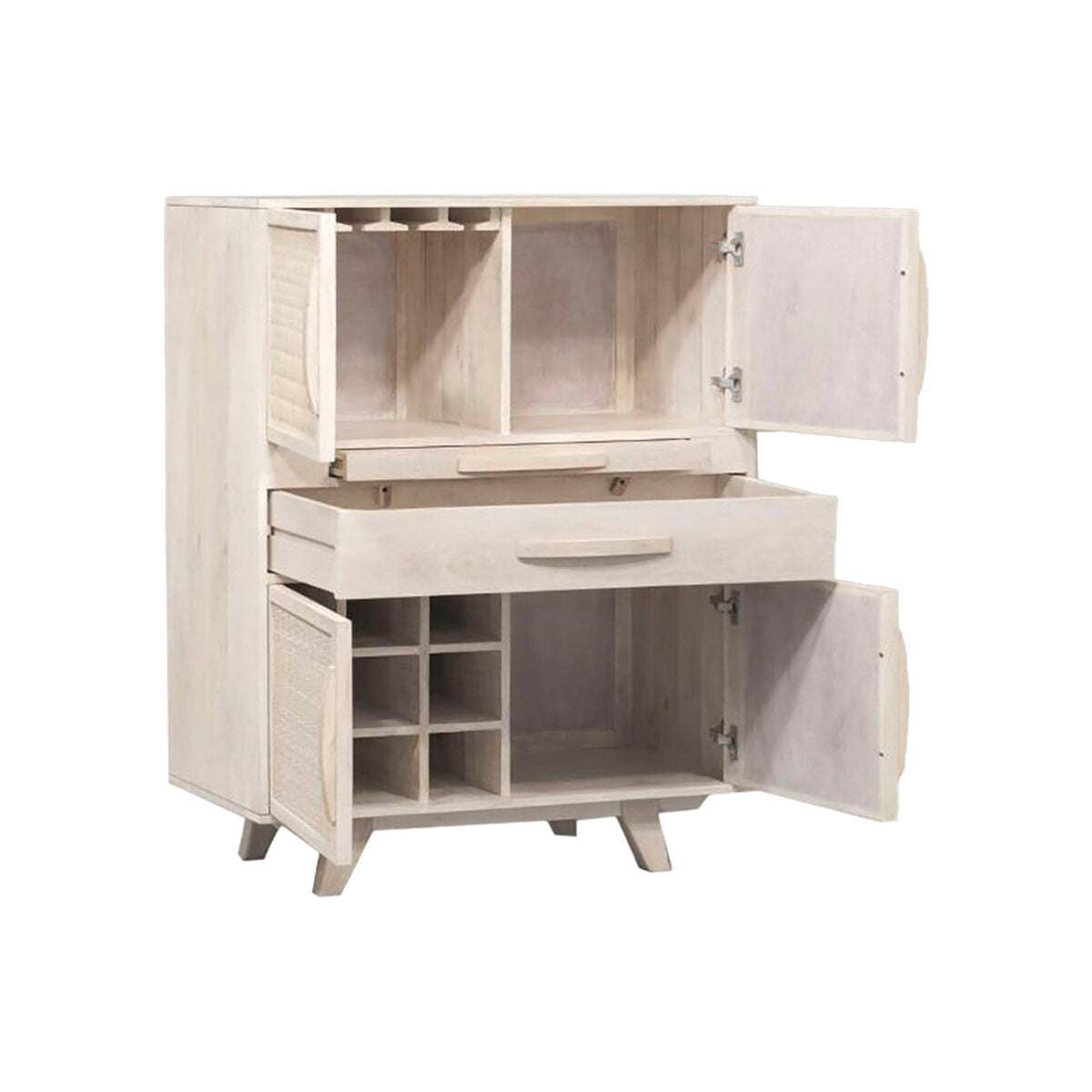 Occasional Furniture Home ESPRIT White 85 x 40 x 123 cm Home ESPRIT