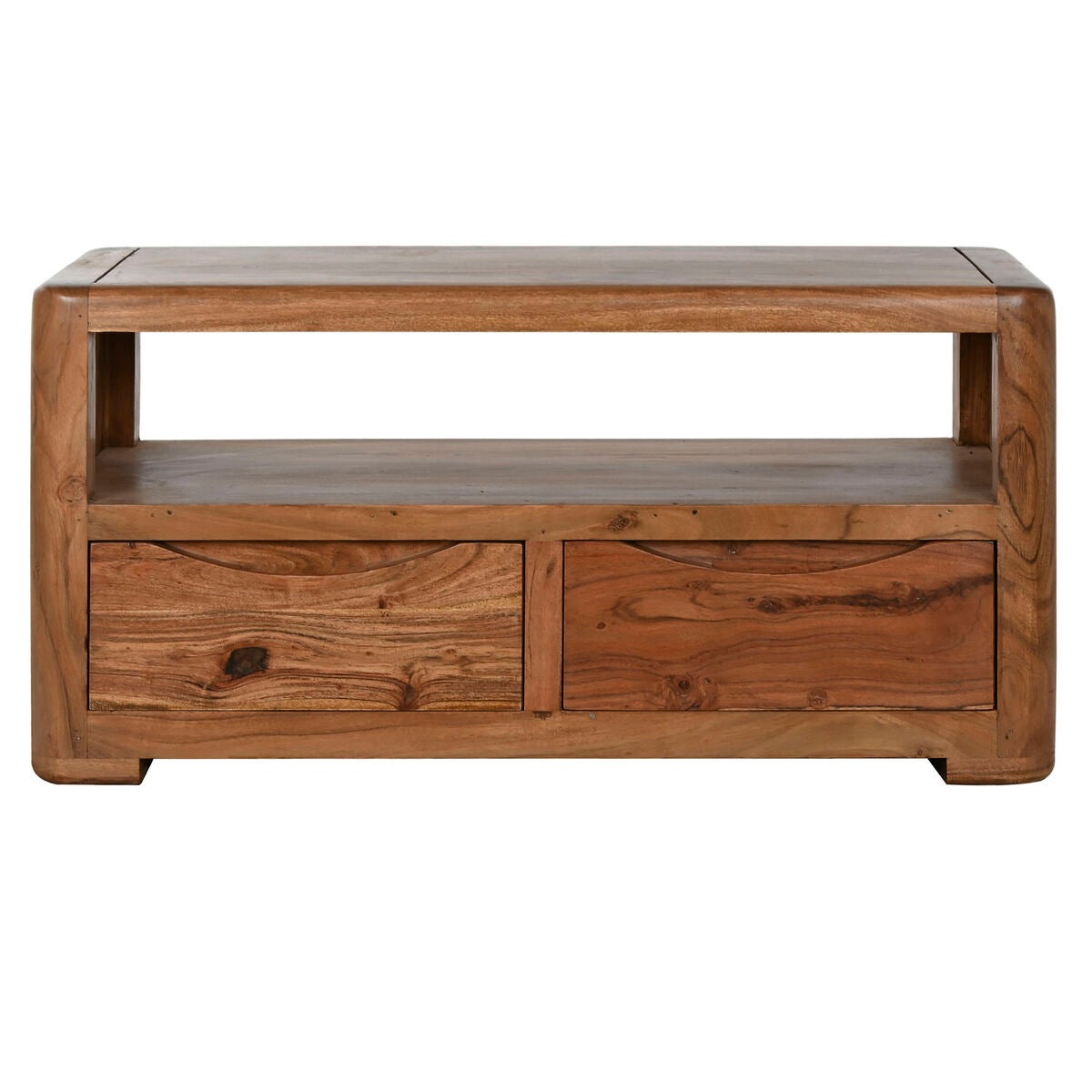 TV furniture Home ESPRIT Natural 90 x 40 x 45 cm Home ESPRIT