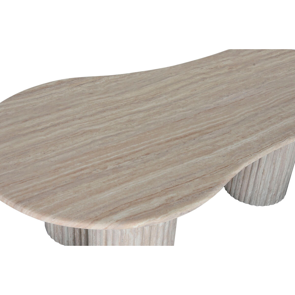 Centre Table Home ESPRIT Granite MDF Wood 130 x 70 x 45 cm Home ESPRIT