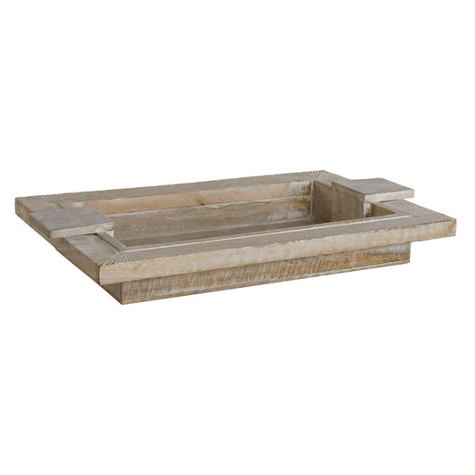 Snack tray Home ESPRIT White Modern Stripped 48 X 30,5 X 7,5 cm Home ESPRIT