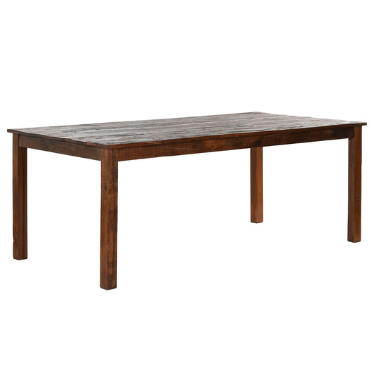 Dining Table Home ESPRIT Natural Recycled Wood 200 x 100 x 76 cm Home ESPRIT