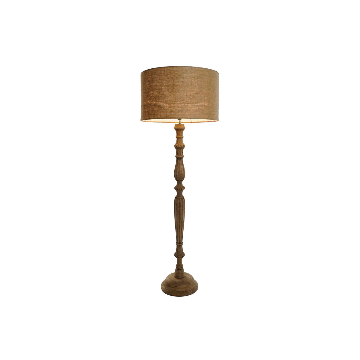 Floor Lamp Home ESPRIT Natural 50 W 220 V 60 x 60 x 180 cm Home ESPRIT