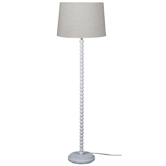 Floor Lamp Home ESPRIT White 40 x 40 x 144 cm Home ESPRIT