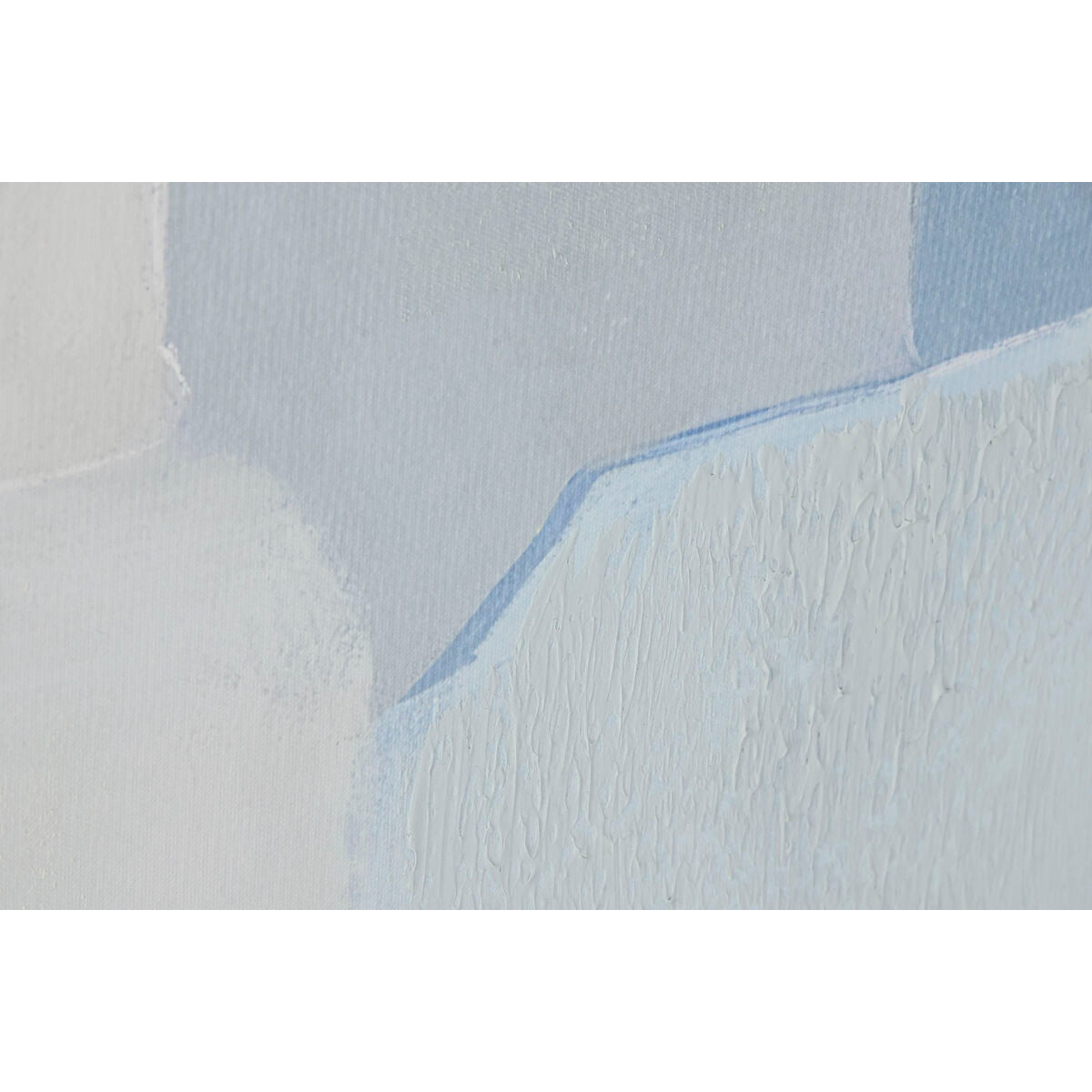 Painting Home ESPRIT Blue Abstract Urban 100 x 4 x 140 cm (2 Units) Home ESPRIT