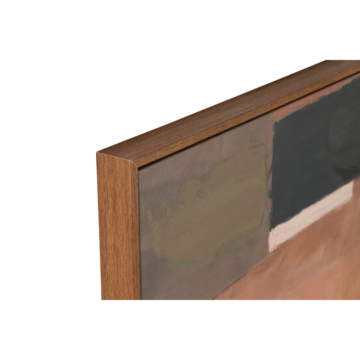 Painting Home ESPRIT Brown Beige Abstract Urban 100 x 4 x 100 cm (2 Units) Home ESPRIT