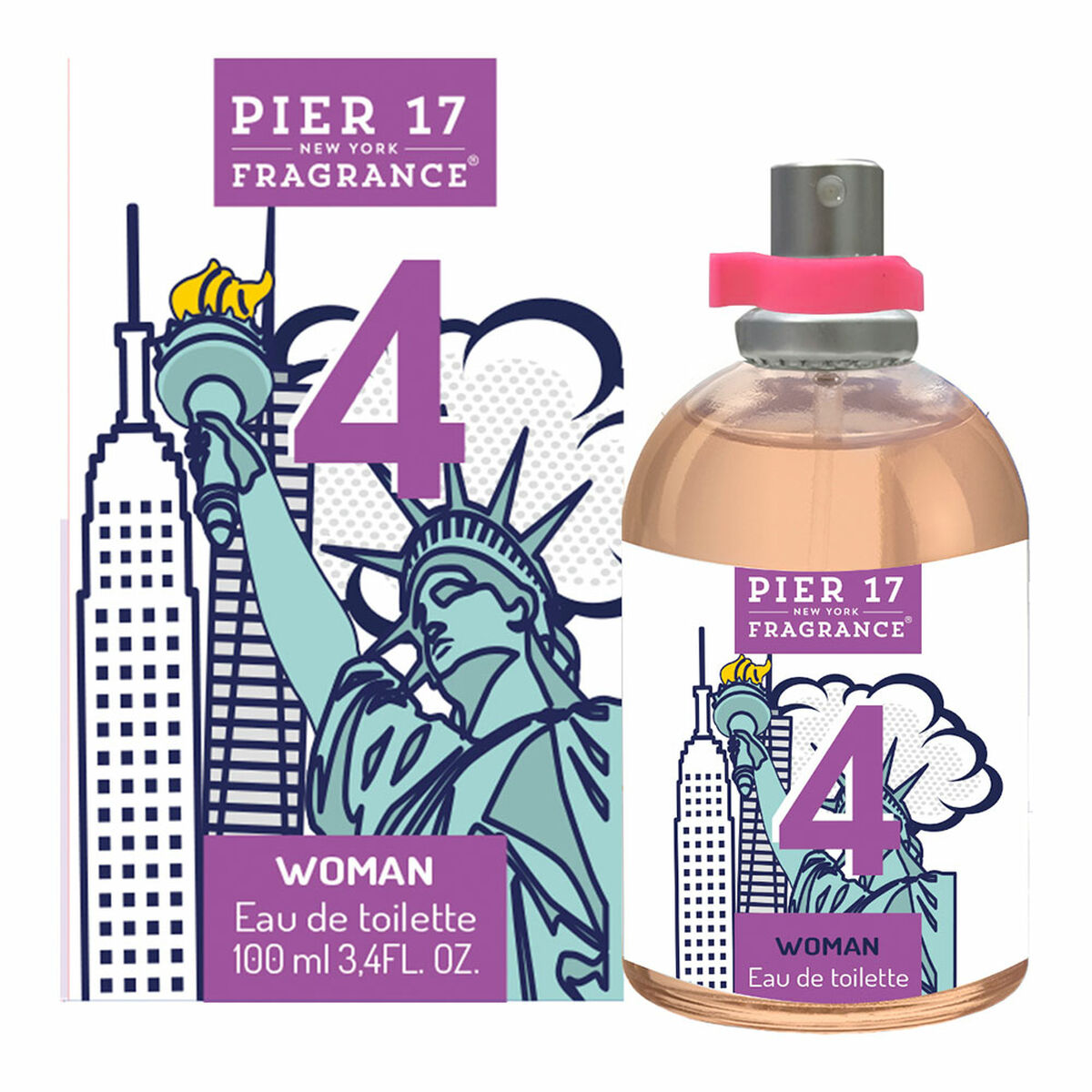 Women's Perfume Pier 17 New York EDT 100 ml 4 Pier 17