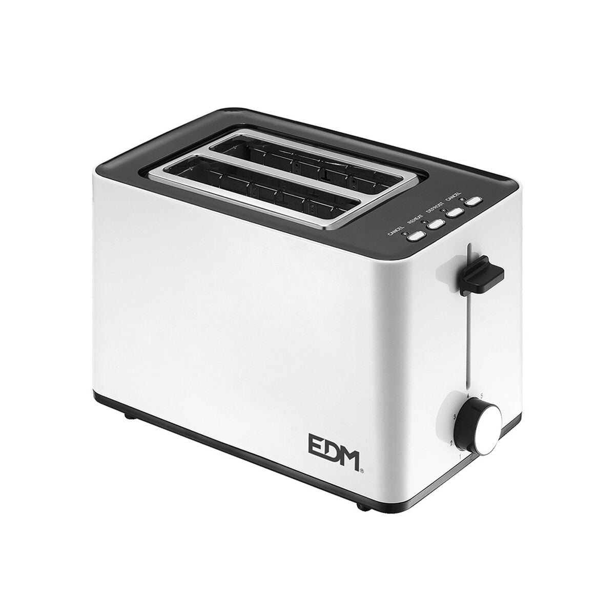 Toaster EDM 07638 White Design 850 W EDM