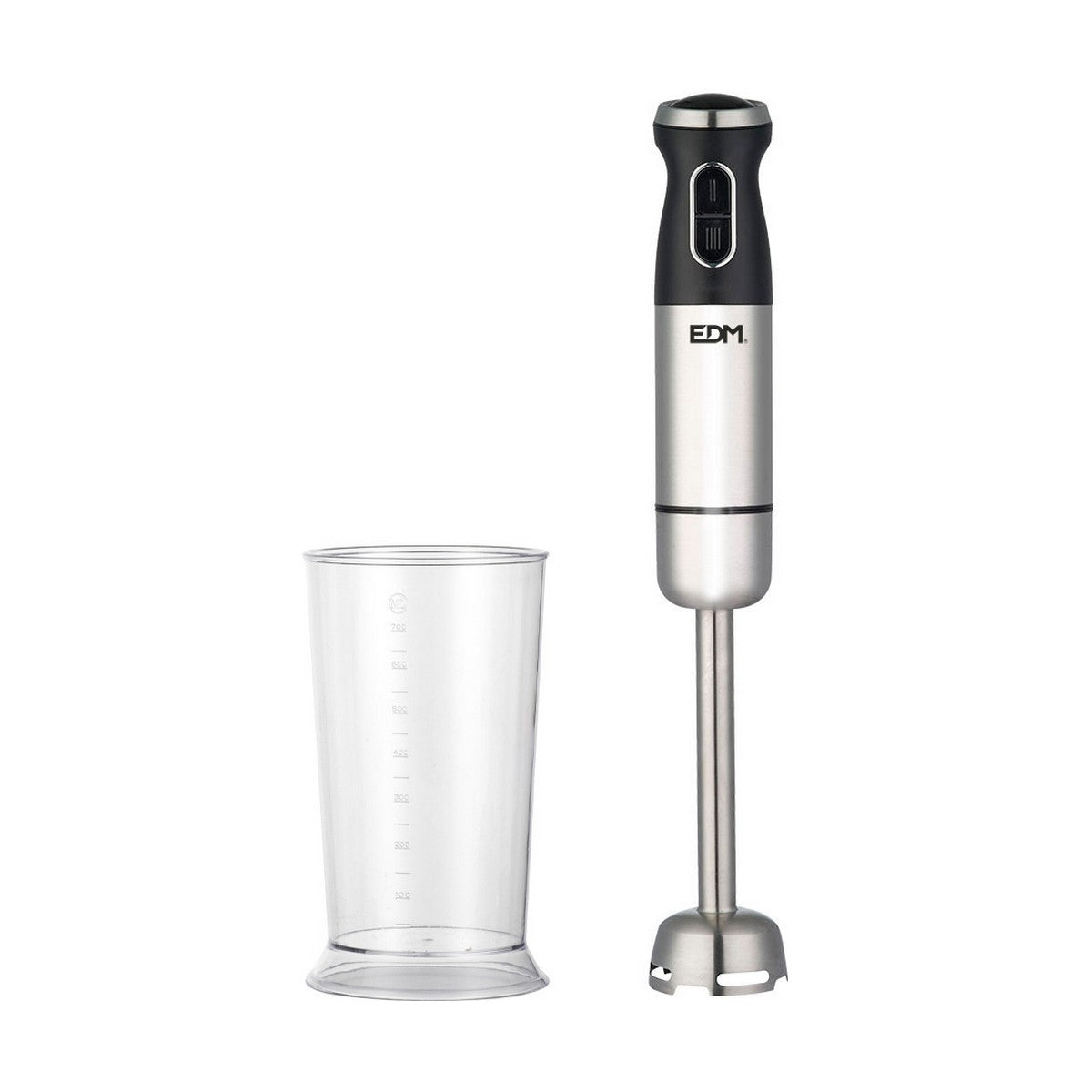 Hand-held Blender EDM 07646 Black Silver 800 W EDM