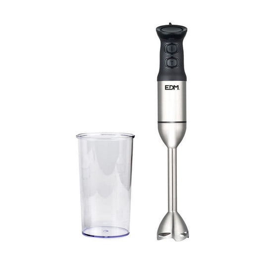 Hand-held Blender EDM 07647 Black Silver 1000 W EDM