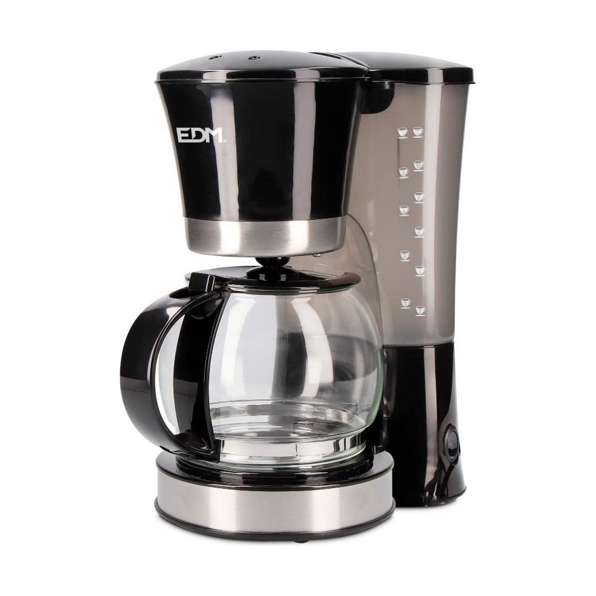 Drip Coffee Machine EDM 07652 Black 800 W 12 Cups EDM