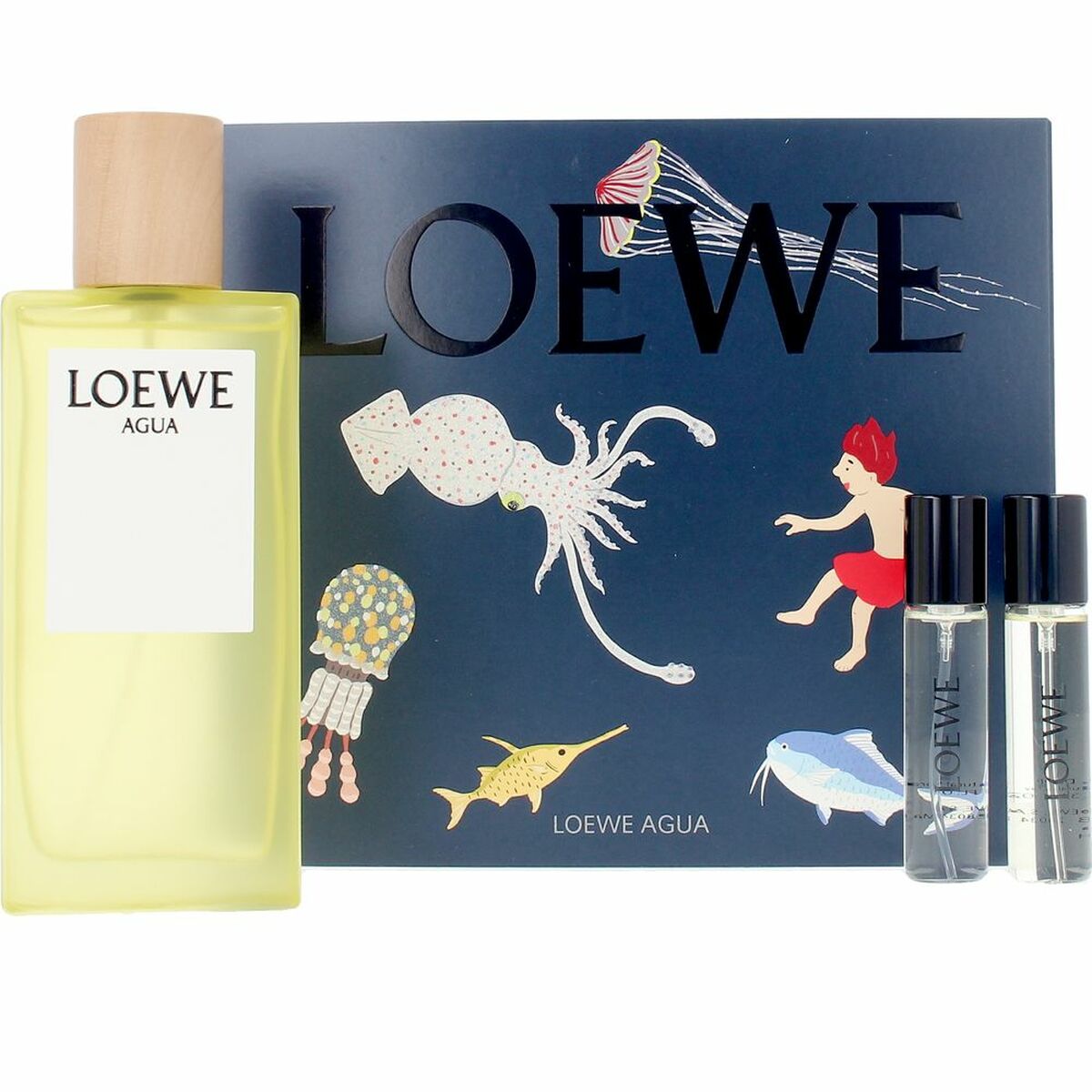 Women's Perfume Set Loewe AGUA DE LOEWE ELLA EDT 3 Pieces Loewe