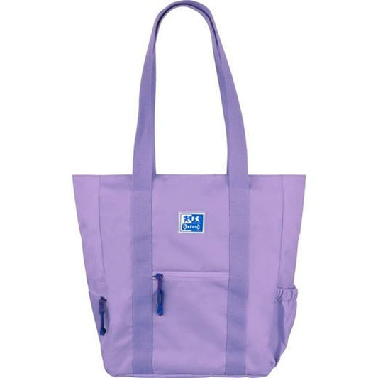 Hand bag Oxford B-Trendy Purple Oxford