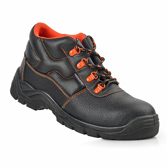 Safety shoes s3 src Blackleather Black Leather BigBuy Fashion