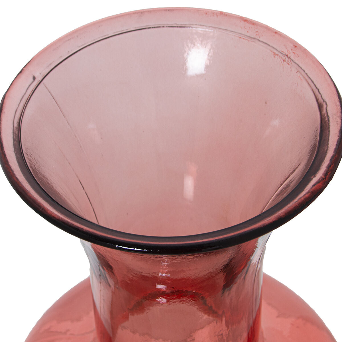 Vase made from recycled glass Alexandra House Living Pink Crystal 18 x 32 cm Alexandra House Living