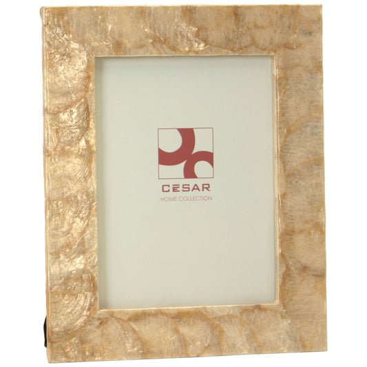 Photo frame Alexandra House Living Brown Mother of pearl 27 X 1 X 32 CM Alexandra House Living