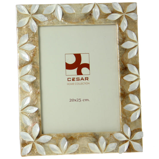 Photo frame Alexandra House Living Brown Mother of pearl 27 X 1 X 32 CM Alexandra House Living