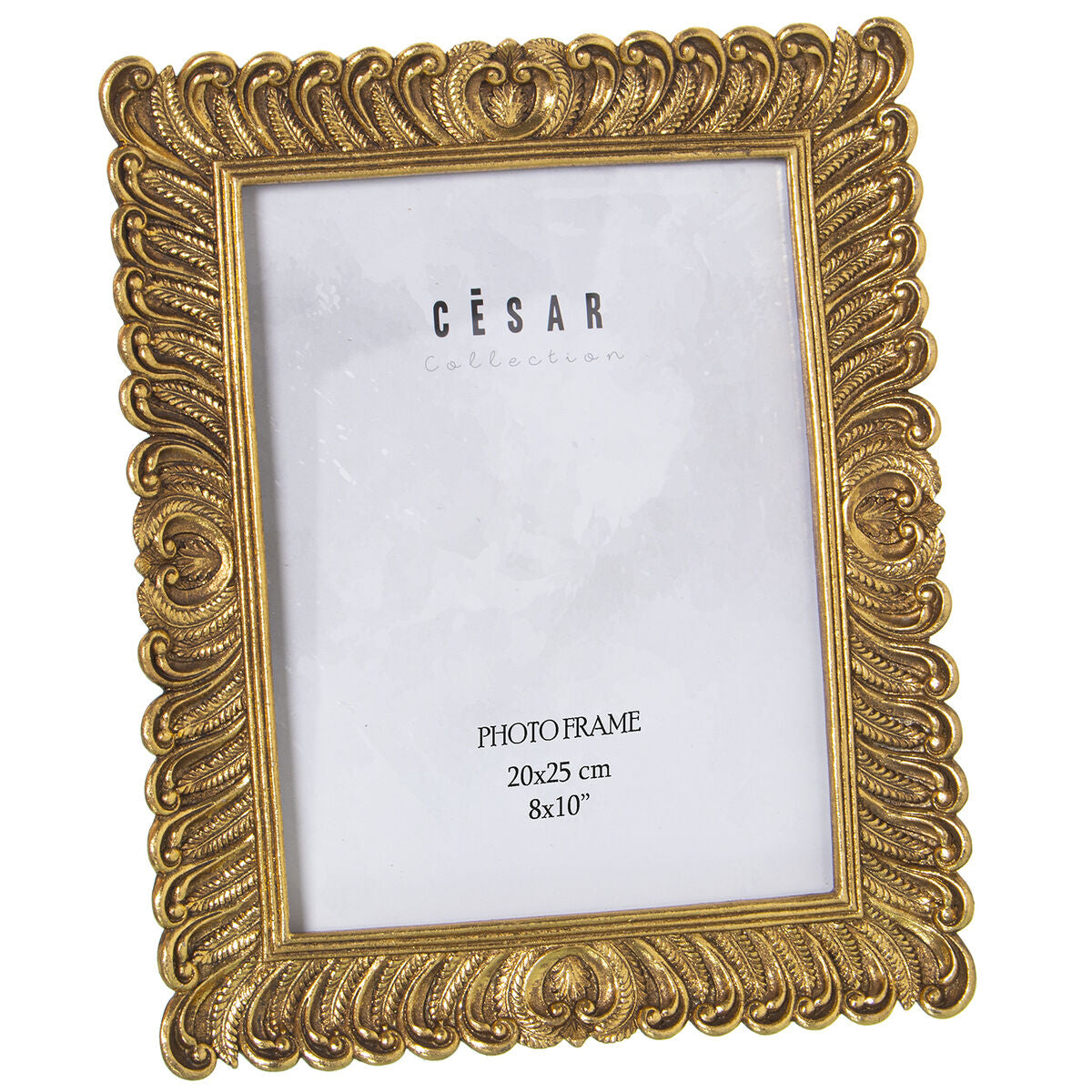 Photo frame Alexandra House Living Golden Plastic 26 x 1 x 31 cm Alexandra House Living