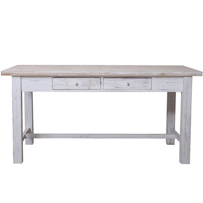 Table Alexandra House Living White 160 x 76 x 80 cm With boxes Alexandra House Living