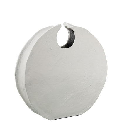 Vase Alexandra House Living White Aluminium Alexandra House Living