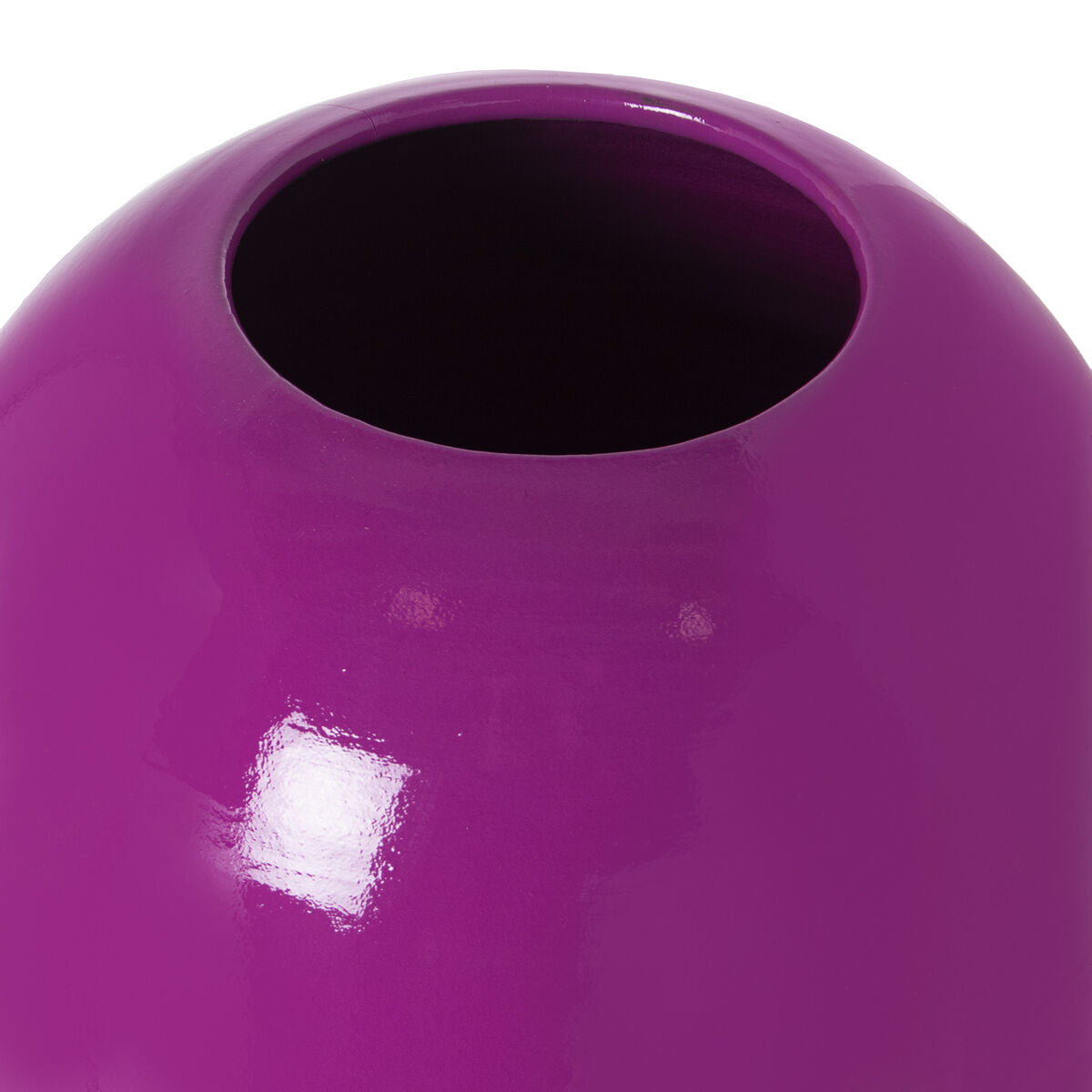 Floor vase Alexandra House Living Violet Ceramic Shiny 22 x 21 x 77 cm Alexandra House Living