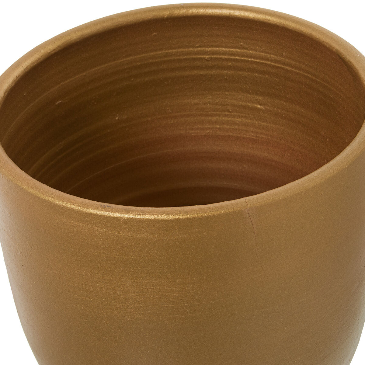 Set of Planters Alexandra House Living Brown Ceramic (3 Pieces) Alexandra House Living