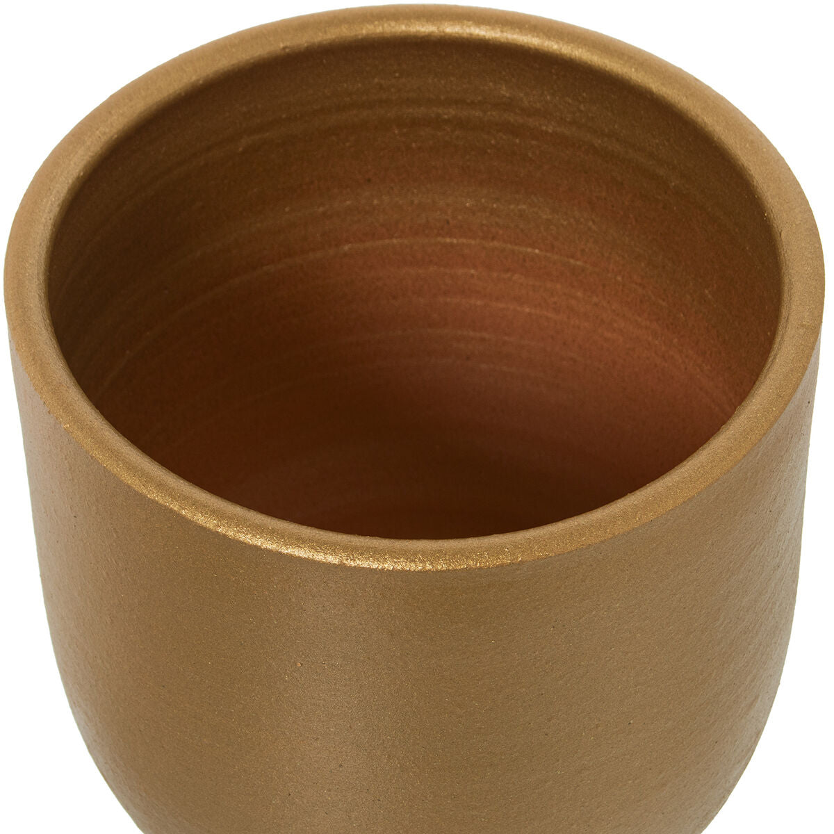 Set of Planters Alexandra House Living Brown Ceramic (3 Pieces) Alexandra House Living