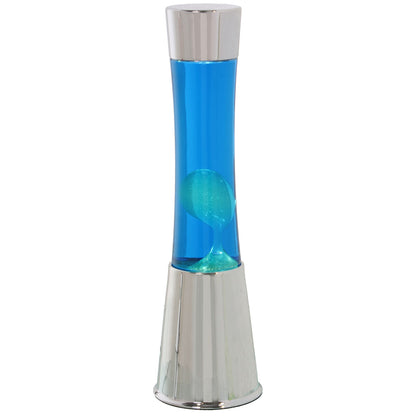 Lava Lamp Alexandra House Living Blue White Metal 11 x 39 x 11 cm Alexandra House Living