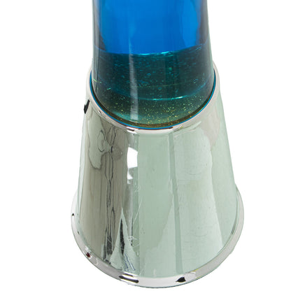 Lava Lamp Alexandra House Living Blue White Metal 11 x 39 x 11 cm Alexandra House Living